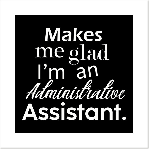 Administrative Assistant Wall Art by Proway Design